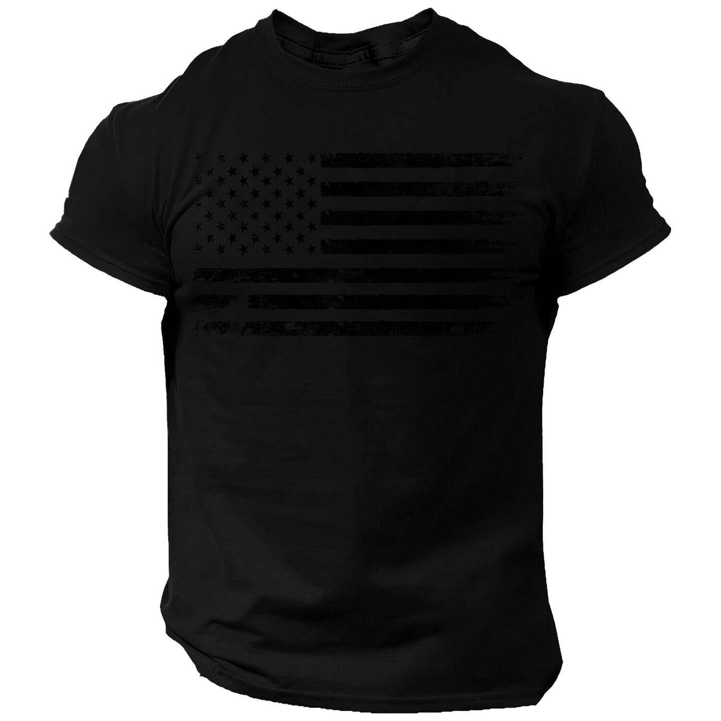 30% OFF! USA DISTRESSED FLAG PATRIOTIC AMERICAN TEE | MEN