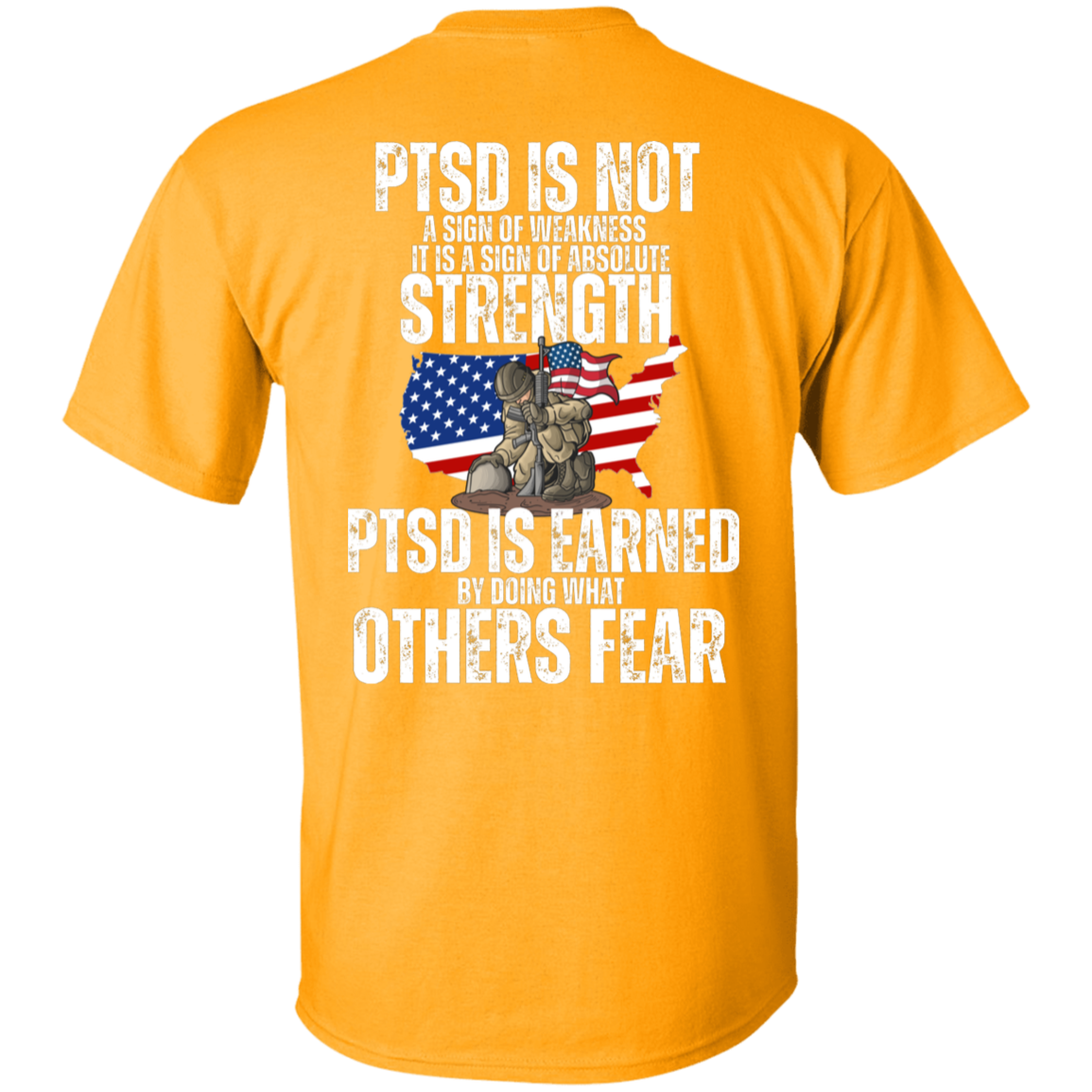 PTSD IS EARNED | UNISEX T-SHIRT