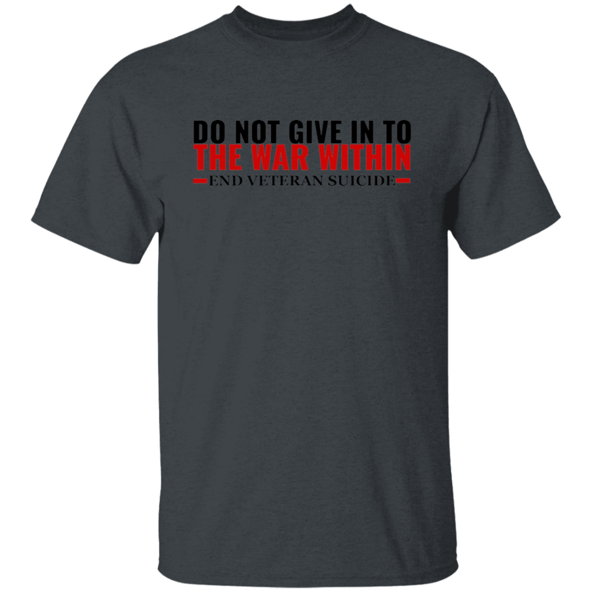 DO NOT GIVE IN VETERAN | UNISEX T-SHIRT