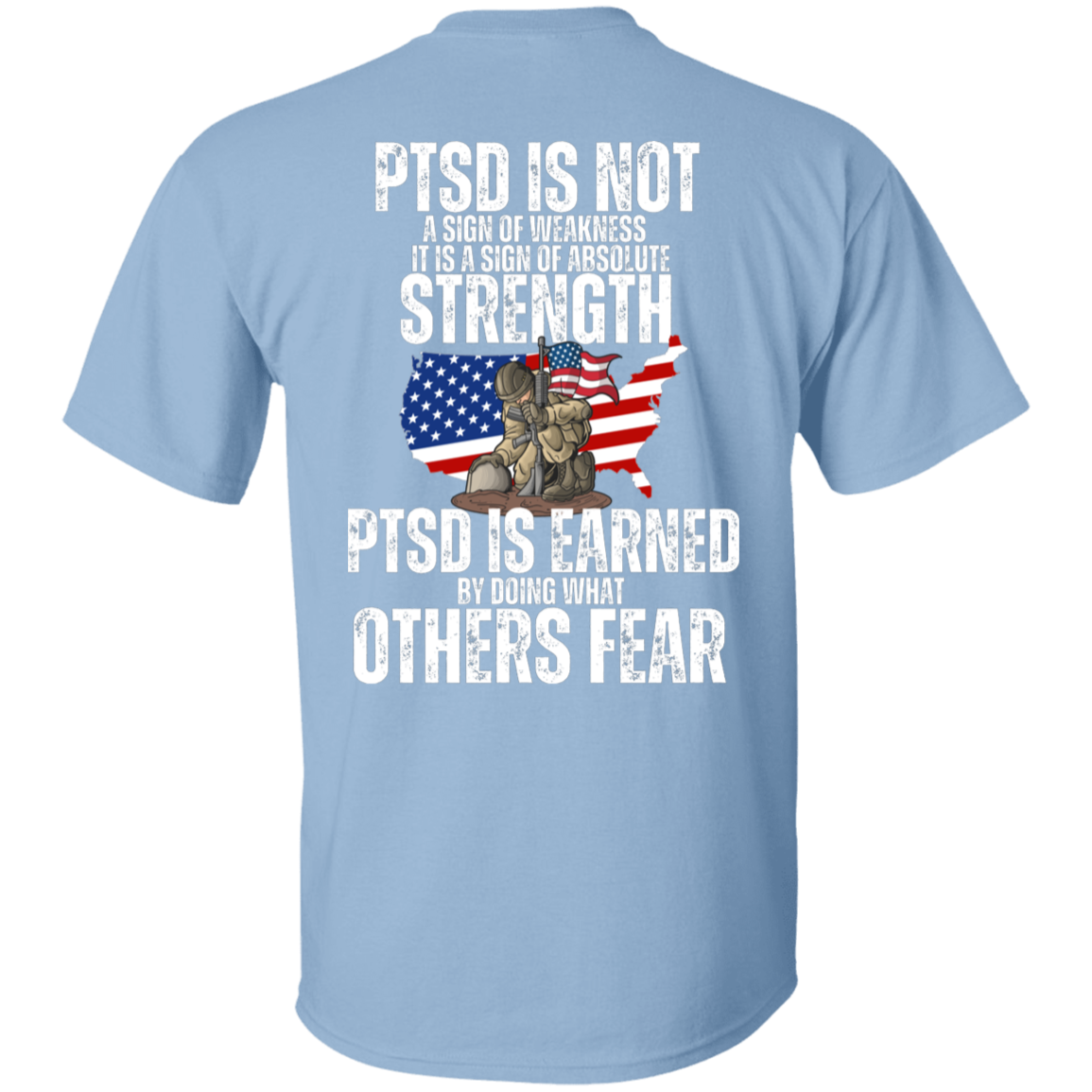 PTSD IS EARNED | UNISEX T-SHIRT