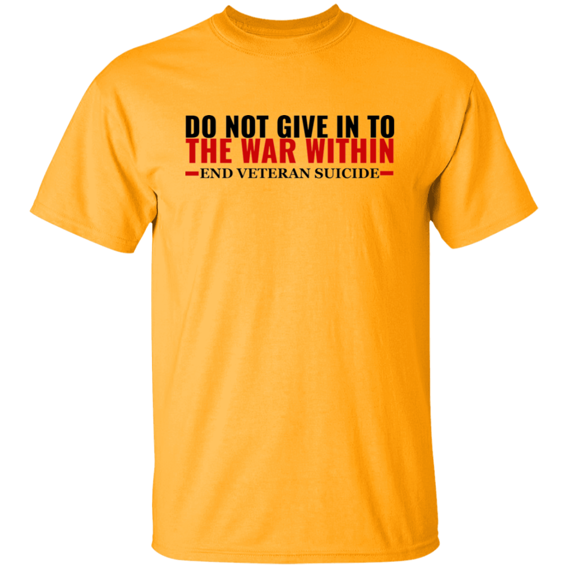 DO NOT GIVE IN VETERAN | UNISEX T-SHIRT