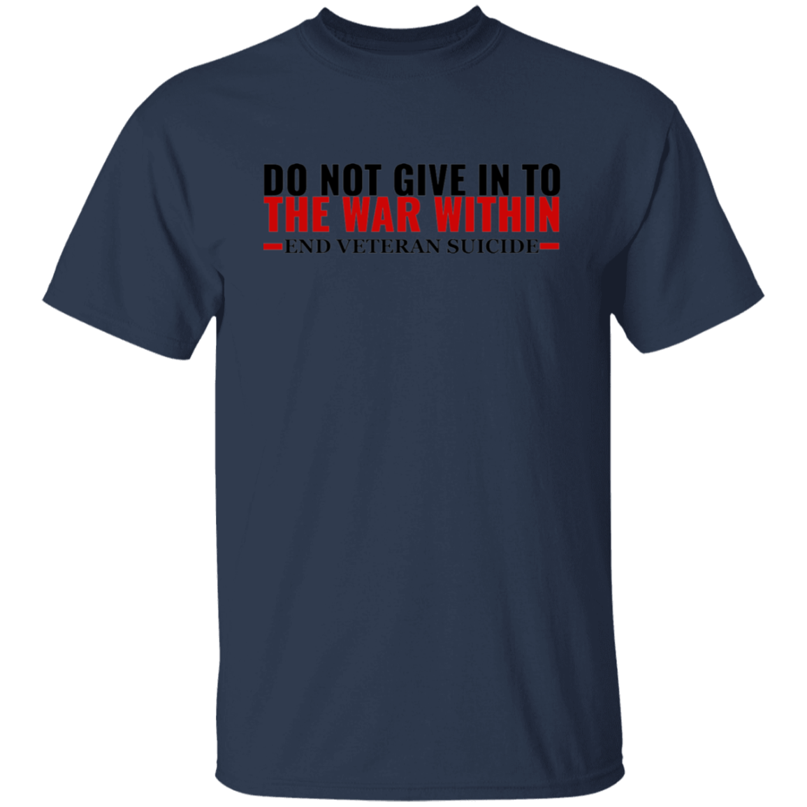 DO NOT GIVE IN VETERAN | UNISEX T-SHIRT