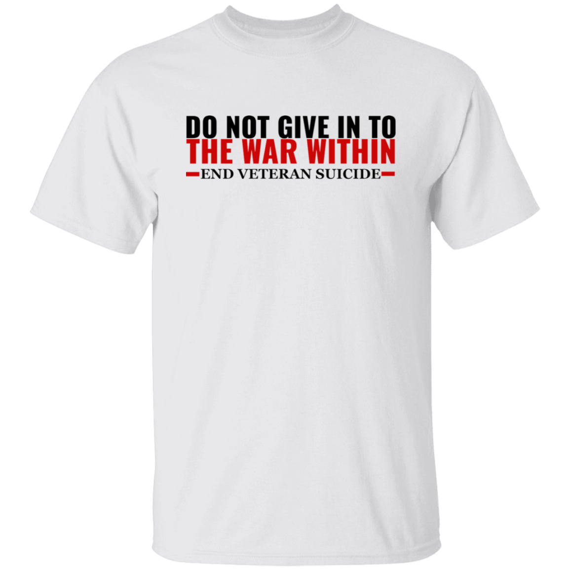 DO NOT GIVE IN VETERAN | UNISEX T-SHIRT