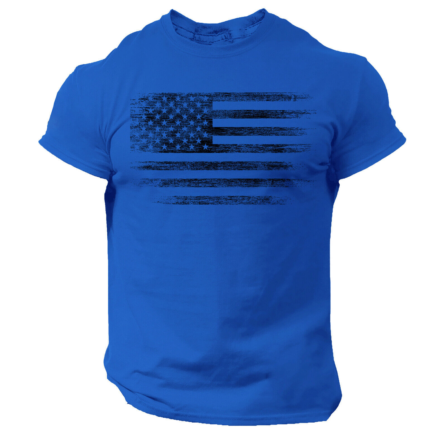 30% OFF! USA DISTRESSED FLAG PATRIOTIC AMERICAN TEE | MEN