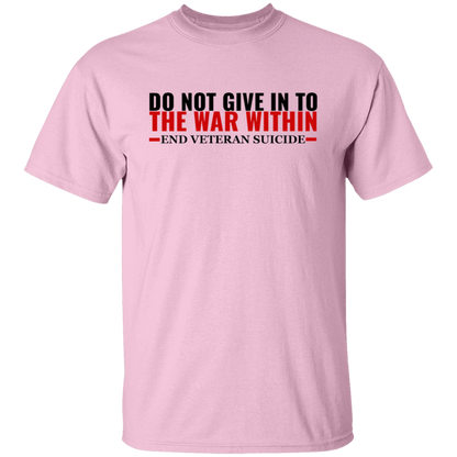 DO NOT GIVE IN VETERAN | UNISEX T-SHIRT