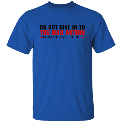 DO NOT GIVE IN VETERAN | UNISEX T-SHIRT