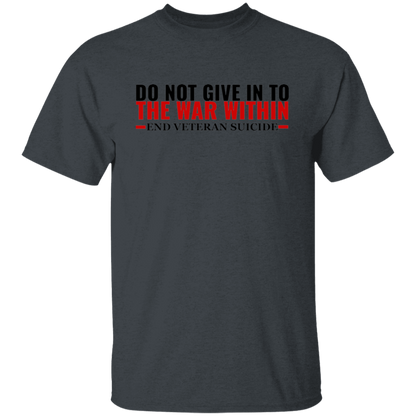 DO NOT GIVE IN VETERAN | UNISEX T-SHIRT