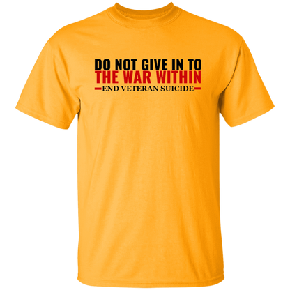 DO NOT GIVE IN VETERAN | UNISEX T-SHIRT