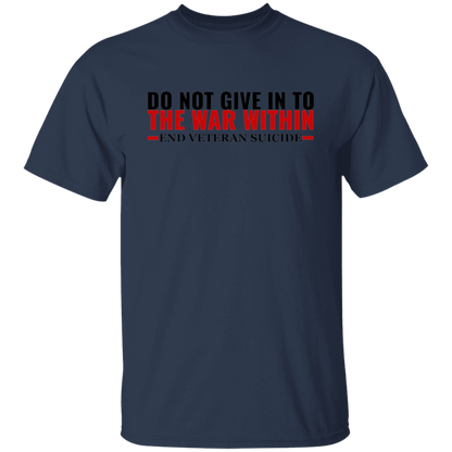 DO NOT GIVE IN VETERAN | UNISEX T-SHIRT