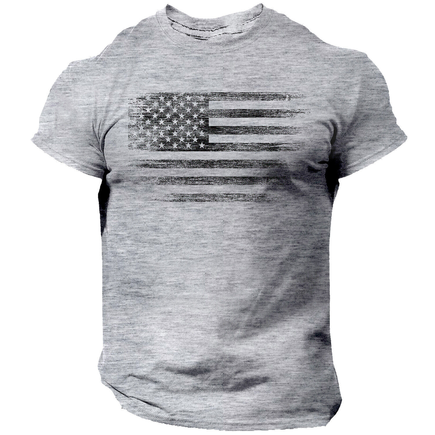 30% OFF! USA DISTRESSED FLAG PATRIOTIC AMERICAN TEE | MEN