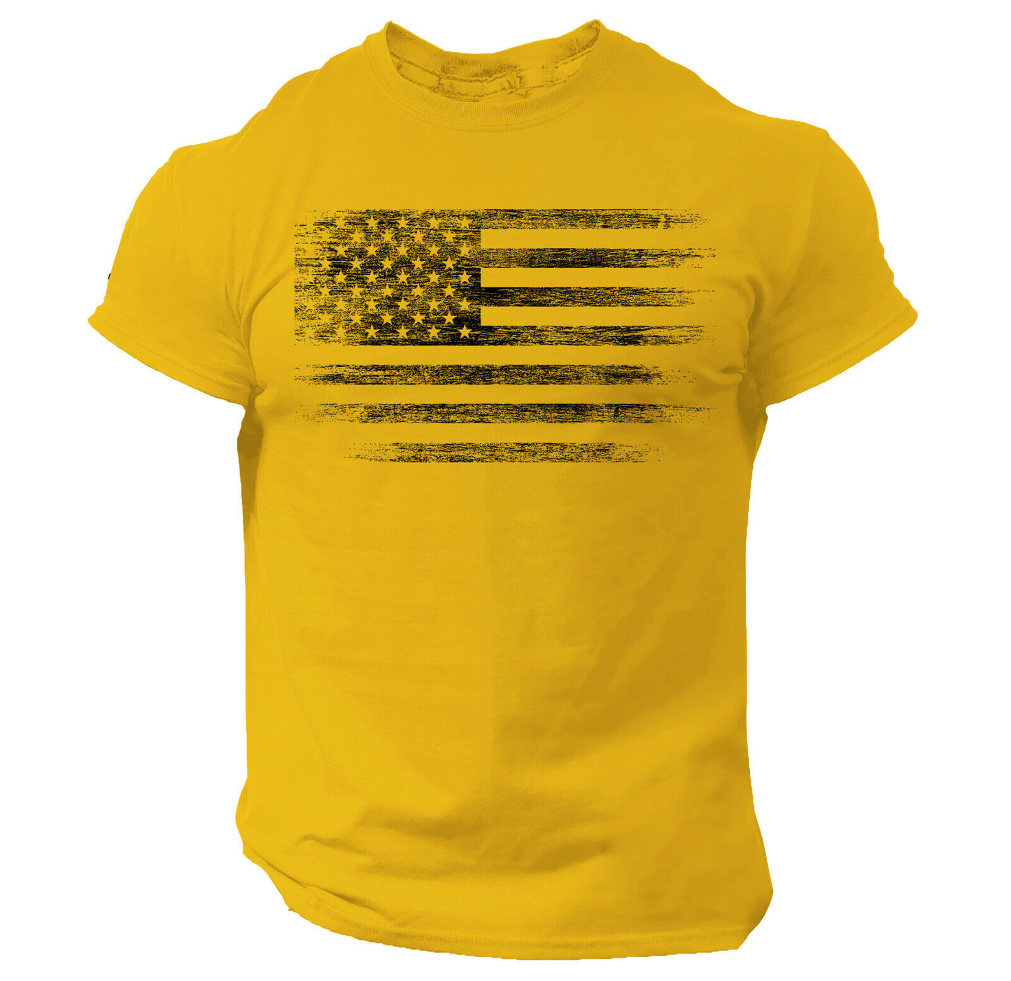 30% OFF! USA DISTRESSED FLAG PATRIOTIC AMERICAN TEE | MEN